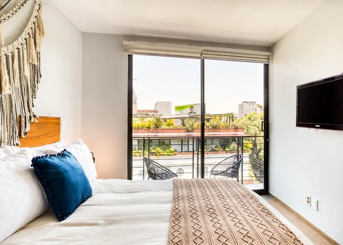 Chic Ph Haven With Rooftop, Condesa 2br By Tasman * Mexico City