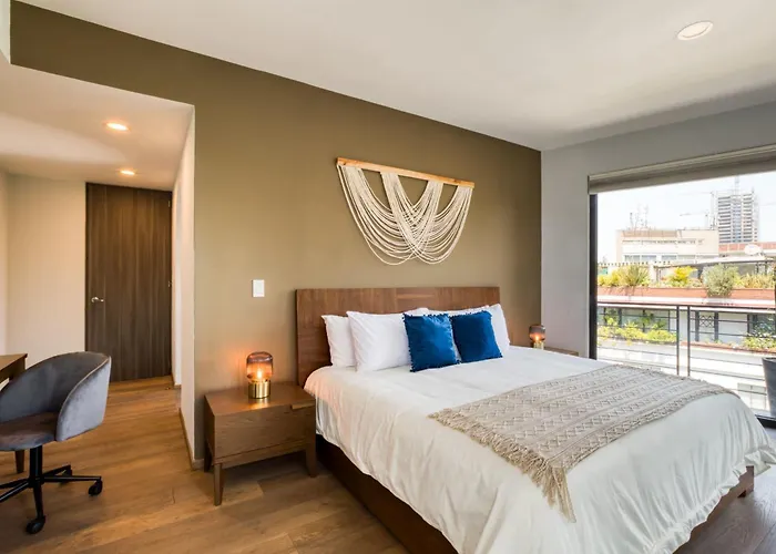 Holiday home Chic Ph Haven With Rooftop, Condesa 2br By Tasman