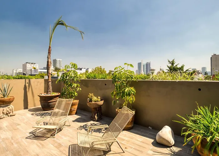 Chic Ph Haven With Rooftop, Condesa 2br By Tasman Holiday home