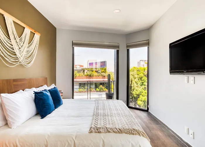 Holiday home Chic Ph Haven With Rooftop, Condesa 2br By Tasman *