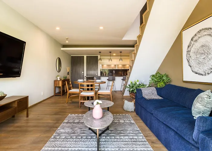 Chic Ph Haven With Rooftop, Condesa 2br By Tasman Holiday home Mexico City