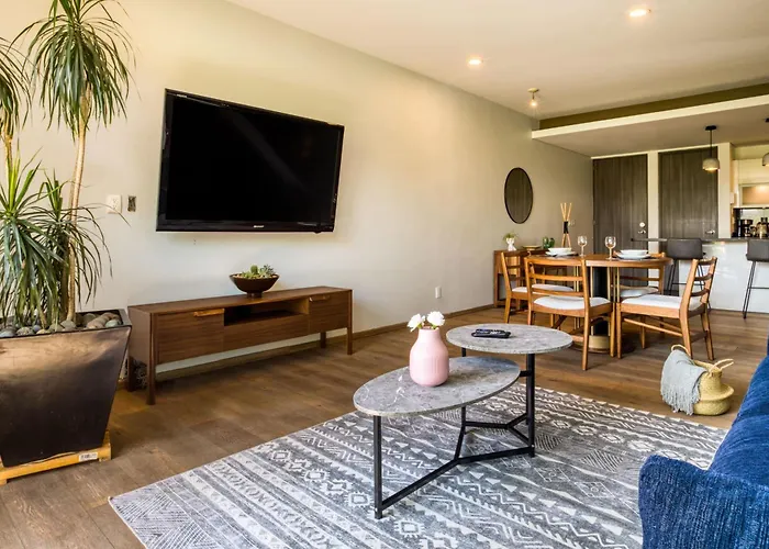 Chic Ph Haven With Rooftop, Condesa 2br By Tasman