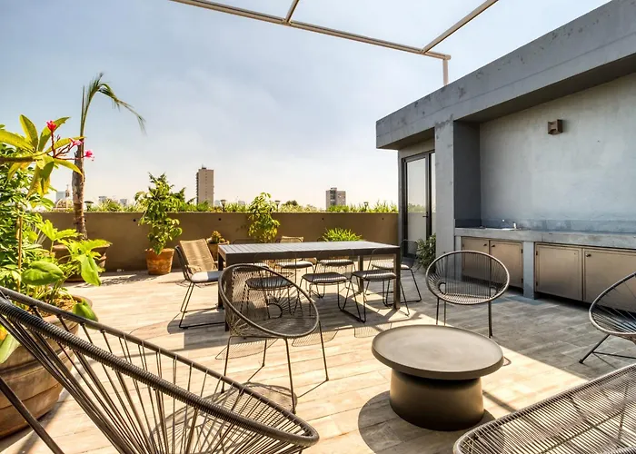 Chic Ph Haven With Rooftop, Condesa 2br By Tasman Holiday home