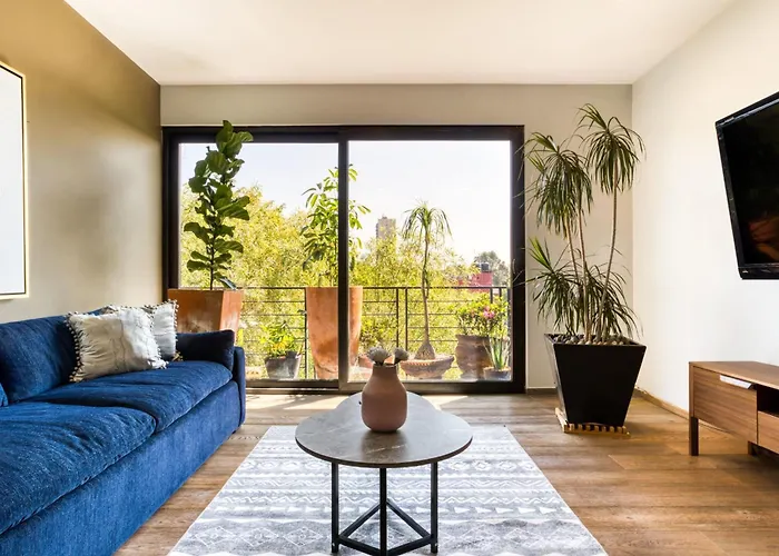 Chic Ph Haven With Rooftop, Condesa 2br By Tasman Holiday home Mexico City